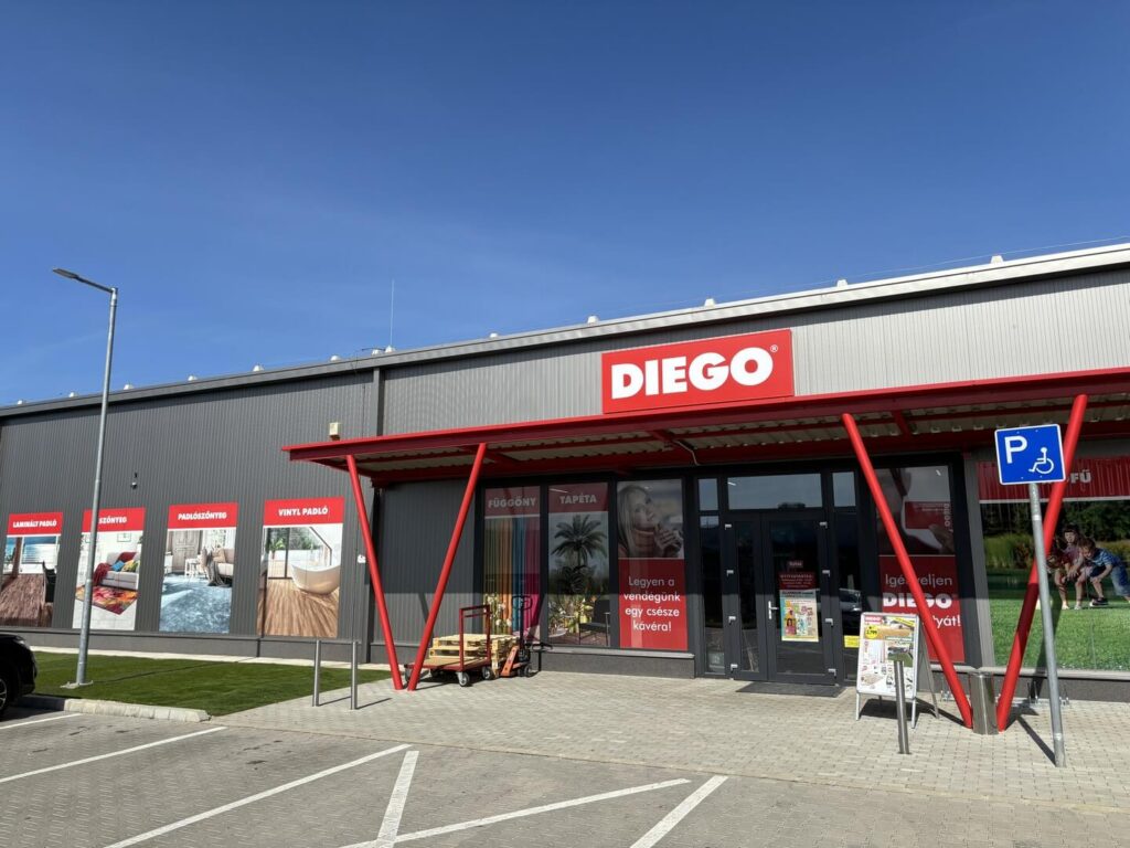 Diego üzlet kandeláber és villámvédelem kiépítése